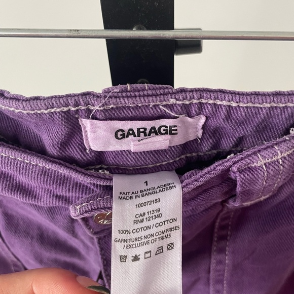 Garage purple cargos/ carpenter pants lots of compliments on them - Picture 3 of 3